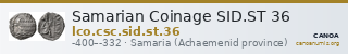 Samarian Coinage SID.ST 36 — CANOA