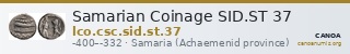 Samarian Coinage SID.ST 37 — CANOA