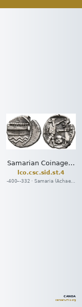 Samarian Coinage SID.ST 4 — CANOA