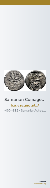 Samarian Coinage SID.ST 7 — CANOA