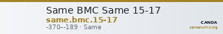 Same BMC Same 15-17 — CANOA