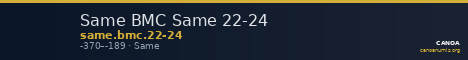 Same BMC Same 22-24 — CANOA