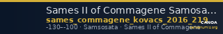 Sames II of Commagene Samosata Kovacs 2016 219 — CANOA