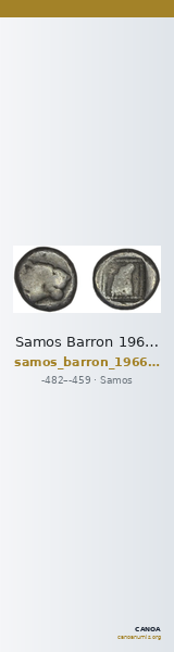 Samos Barron 1966 Class 1-2 diobols — CANOA