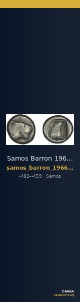 Samos Barron 1966 Class 1-2 diobols — CANOA