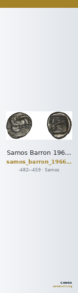 Samos Barron 1966 Class 2 triobols — CANOA
