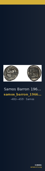 Samos Barron 1966 Class 2 triobols — CANOA