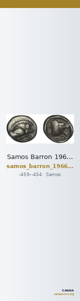 Samos Barron 1966 Class 3 triobols — CANOA