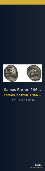 Samos Barron 1966 Class 6 diobols — CANOA