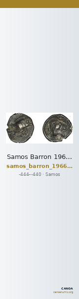 Samos Barron 1966 Class 6 triobols — CANOA