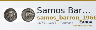Samos Barron 1966 Class III tetradrachms — CANOA
