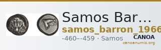 Samos Barron 1966 Class IV tetradrachms — CANOA