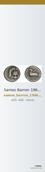 Samos Barron 1966 Class X diobols — CANOA