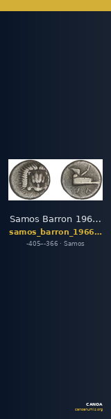 Samos Barron 1966 Class X diobols — CANOA