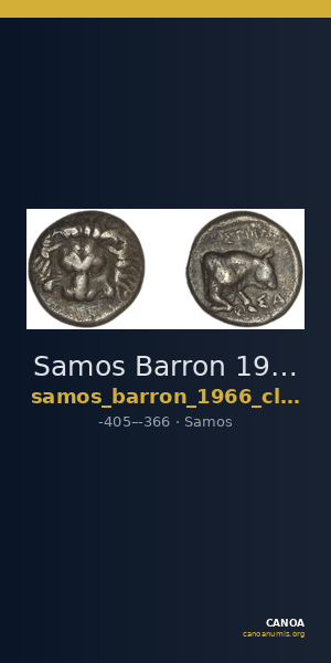 Samos Barron 1966 Class X hemidrachms — CANOA