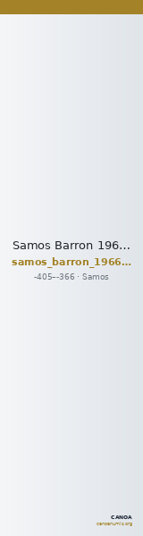 Samos Barron 1966 Class X obols — CANOA