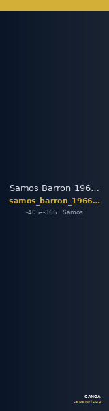 Samos Barron 1966 Class X obols — CANOA