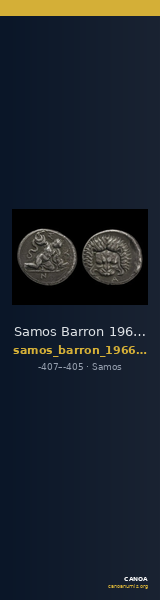 Samos Barron 1966 Class X tridrachms — CANOA