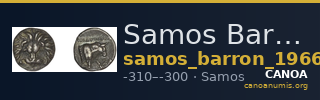 Samos Barron 1966 Diadochoi — CANOA