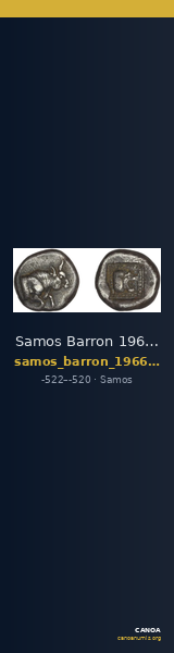 Samos Barron 1966 Heavy Samian drachms — CANOA