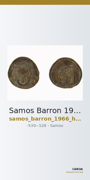 Samos Barron 1966 hektai group A — CANOA
