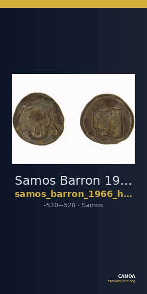 Samos Barron 1966 hektai group A — CANOA