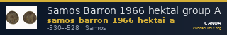 Samos Barron 1966 hektai group A — CANOA