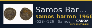 Samos Barron 1966 hektai group B — CANOA