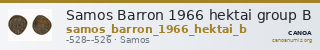 Samos Barron 1966 hektai group B — CANOA