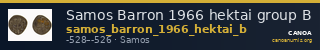 Samos Barron 1966 hektai group B — CANOA