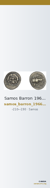 Samos Barron 1966 Last silver tetrobols — CANOA