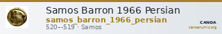 Samos Barron 1966 Persian — CANOA