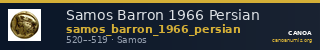 Samos Barron 1966 Persian — CANOA