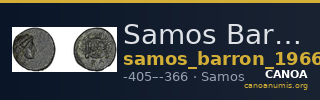Samos Barron 1966 Pl. xxxi, 1 — CANOA