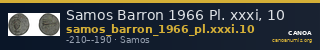 Samos Barron 1966 Pl. xxxi, 10 — CANOA