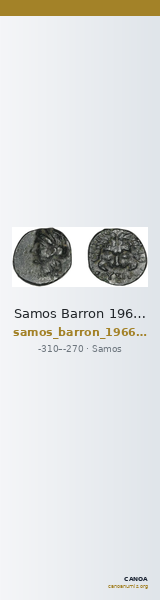 Samos Barron 1966 Pl. xxxi, 4 — CANOA