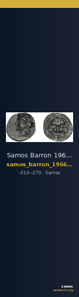 Samos Barron 1966 Pl. xxxi, 4 — CANOA