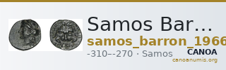 Samos Barron 1966 Pl. xxxi, 4 — CANOA