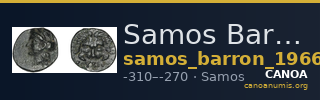 Samos Barron 1966 Pl. xxxi, 4 — CANOA