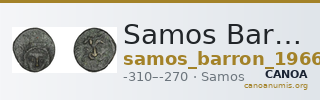 Samos Barron 1966 Pl. xxxi, 5 — CANOA