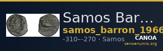 Samos Barron 1966 Pl. xxxi, 6 — CANOA