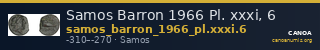 Samos Barron 1966 Pl. xxxi, 6 — CANOA