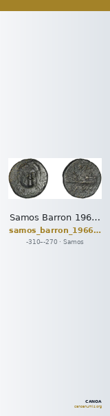 Samos Barron 1966 Pl. xxxi, 7 — CANOA