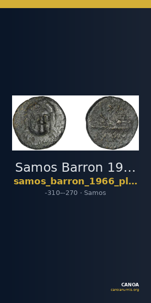 Samos Barron 1966 Pl. xxxi, 7 — CANOA