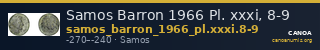 Samos Barron 1966 Pl. xxxi, 8-9 — CANOA