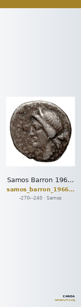 Samos Barron 1966 Ptolemaic diobols — CANOA