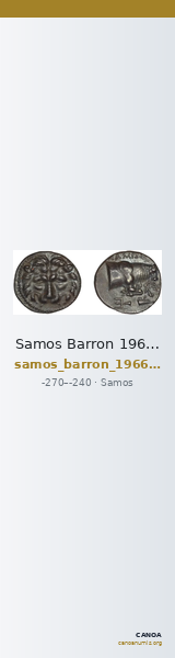 Samos Barron 1966 Ptolemaic octobols — CANOA