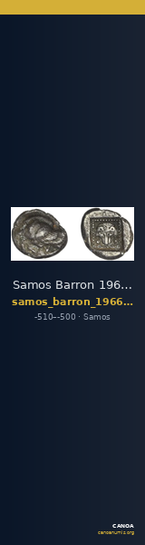 Samos Barron 1966 Samian drachms — CANOA