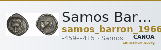 Samos Barron 1966 Samian obols 1 — CANOA