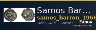Samos Barron 1966 Samian obols 1 — CANOA